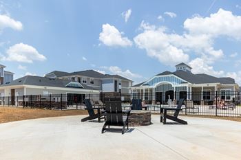 Outdoor Firepit Patio at The One at Spartanburg, Spartanburg